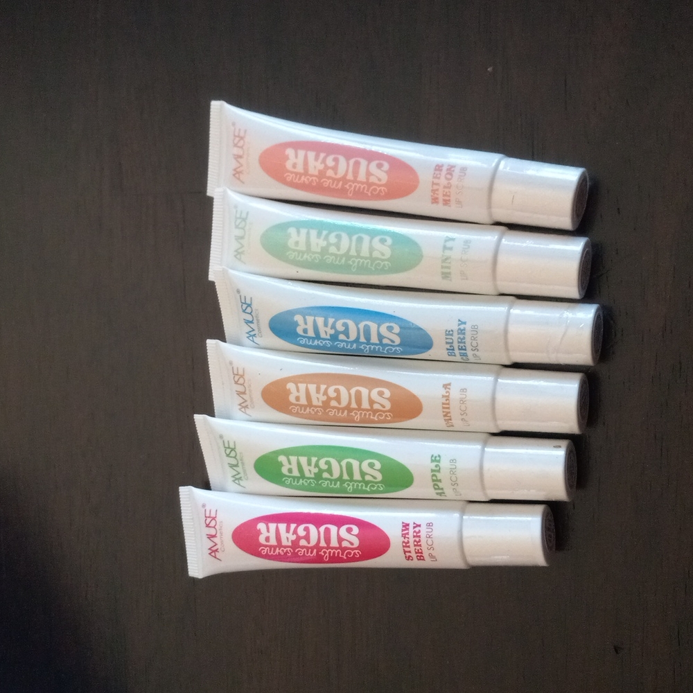 6 lip scrub